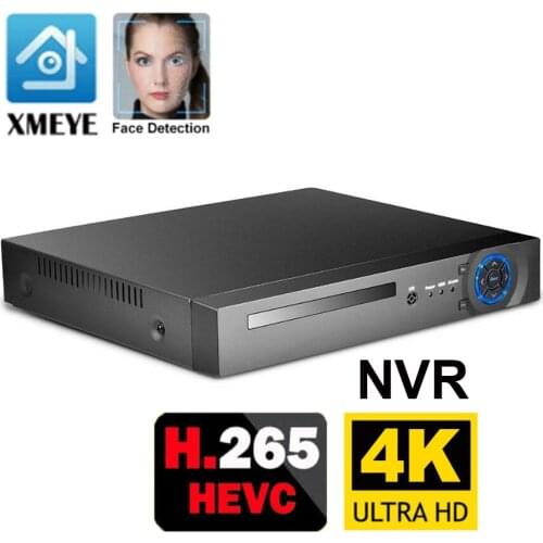H.265 4CH 5MP CCTV NVR 16CH 5MP / 8CH 5MP / 4CH 5MP Security Video Recorder H.265 Motion Detect ONVIF P2P CCTV NVR xmeye