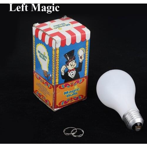 Magic Light Bulb - Mentalism Magic Tricks Lamp Magic Trick Ring Close Up Stage Magic Props Magician Illusions