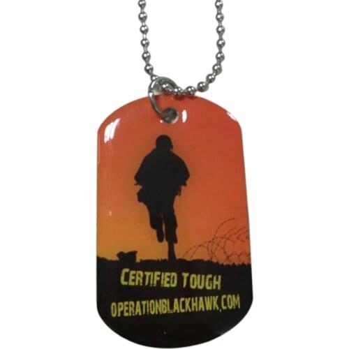 Manufacturer custom soft enamel military dog tag Hot fashion metal dog tags