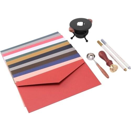 Sealing Wax Seal Beans Stamp Beads for Vintage Craft Envelope Wedding Wax Seal Ancient Sealing Wax Stamp Making Tools