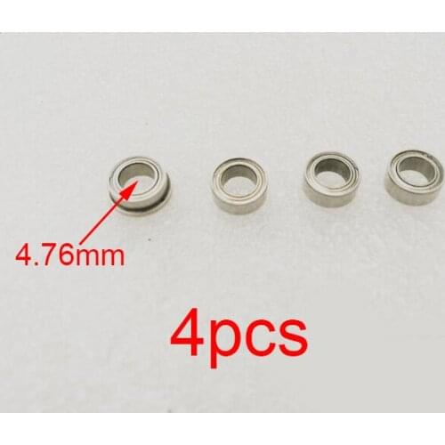 4Pcs 4.76mm Bearings OD 8mm NMB Bearing For 4.76mm RC Boat Flexible Shaft Spare Parts For RC Boat Model