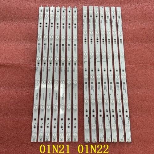 5set=70 PCS LED backlight strip for 49PUS6401 49PUH6101 49PUS6561 49PUS6501 LB49016 V1_00 01N21 01N22-A TPT490U2-EQLSJA.G