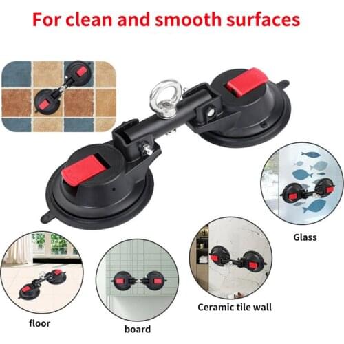 Car Tent Suction Cup Vacuum Cleaner Strong Suction Round Push Hook Camping Picnic Self-driving Tent Double Suction Cup Holder