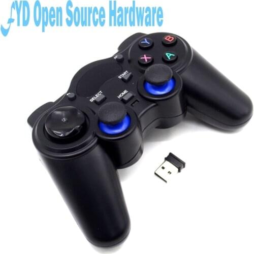 2.4GHz Wireless Gamepad Game Controller for PC, Raspberry Pi, RetroPie, Android Smart TV Box, Tablet PC, PS3, NESPi CASE