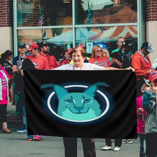 Floppa 557 Flag Banner Home Outdoor Gift Party Customized Flag Fitness Club America