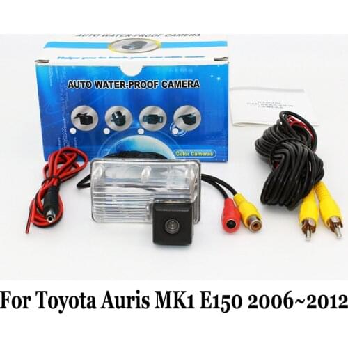 Rear View Camera For Toyota Auris MK1 E150 2006~2012 / RCA Wired Or Wireless CCD Night Vision HD Wide Lens Angle Parking Camera