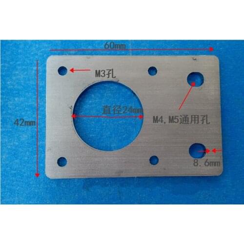 NEMA 17 Stepper Motor Mounting Plate Fixed Plate Bracket For Reprap D-bot core-XY 3D Printer CNC Parts 2020 Profiles
