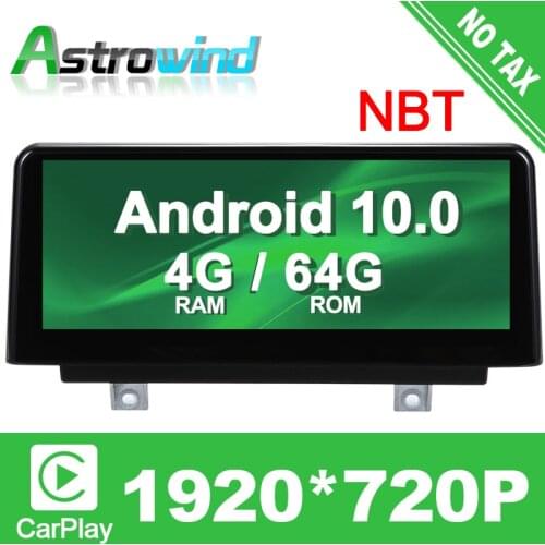 10.25" 4G RAM Android 10.0 Car GPS Navigation System Media Stereo Radio For BMW 1 Series F20 F21 for BMW 2 Series F23 Cabrio NBT