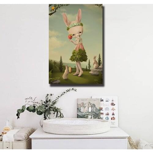 Roby Dwi Antono Surrealismo Pop Desde Indonesi Wall Art Canvas Painting Poster Abstract Print Decorative Picture for Living Room