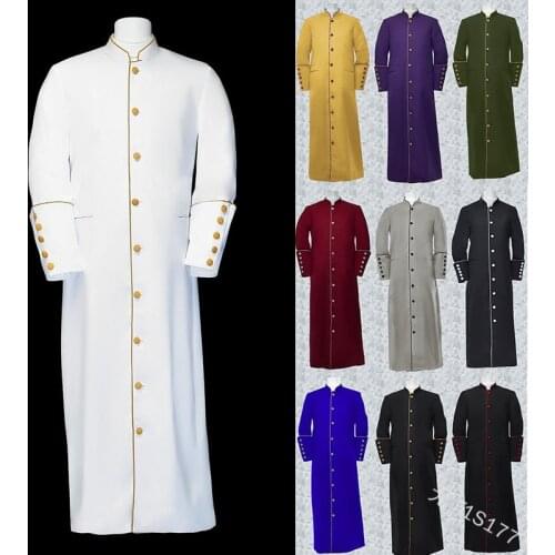 New Medieval Coat Men Cosplay Medieval Cloak Victorian Turtleneck bridegroom Long Jacket Renaissance Men Costume S-5XL