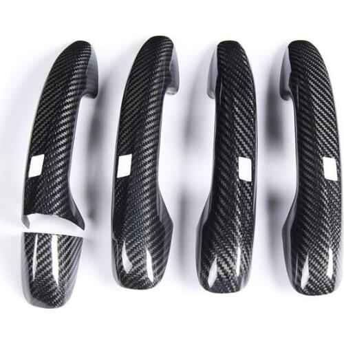 Suitable for Mercedes-Benz C E S GLC GLE W205 W213 W222 X253 C292 W167 carbon fiber door handle gloves (LHD RHD)