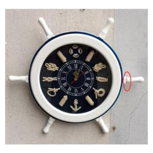 The rudder helmsman steering wheel guabiao wall clock wall clock Home Furnishing quartz watch quartz wall ornaments gift