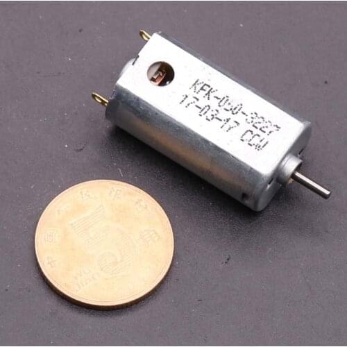 High Speed Rare Earth Mini FK-050 HM Motor DC 3.7V-4.2V 25200RPM Electric Micro 050 Motor Strong Magnetic RC Toy Airplane Model