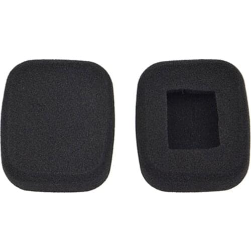 1Pair Black Replacement Foam Earpads Pillow Soft Sponge Ear Pad Cushions Cover Cups for Shinco S01 Headphones Headset Repair Par