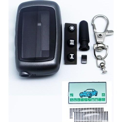 LCD keychain case +A9 LCD display flexible cable for Starline A9 remote controller A9 LCD display flexible cable Key Chain Fob