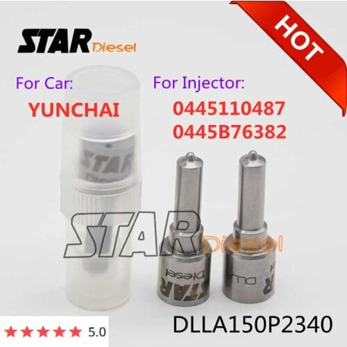 Diesel Common Rail Spray DLLA 150P 2340 DLLA150P2340 Injector Nozzle Tips 0433172340 For YUNCHAI 0445110487 0445B76382