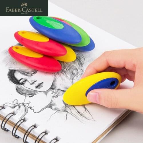 Faber Castell 182330 Sketch Highlight Eraser/Rubber Cute Cartoon Students Painting/Writing Eraser School Stationery Wipe Rubber