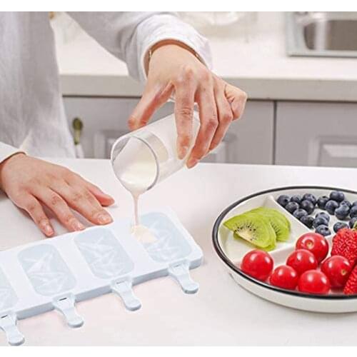Hot Popsicle Mold Silicone Popsicle Mold Homemade Popsicle Mold Diamond Ice Cream Mold