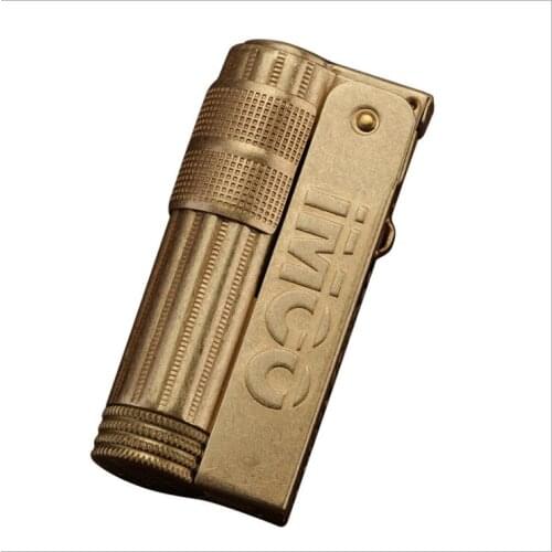 IMCO 6700 Kerosene Lighter Original Pure Copper Gasoline Oil Lighter Outdoor Tools Kitchen Accessories Business Gift