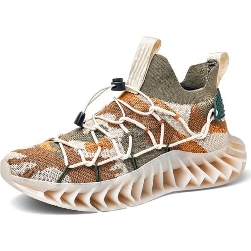 Mens Chunky Shoes Breathable Blade Sneakers High Qualit Oudoor Trendy Wear-resistant Cushioning Sports Shoes Zapatillas Hombre