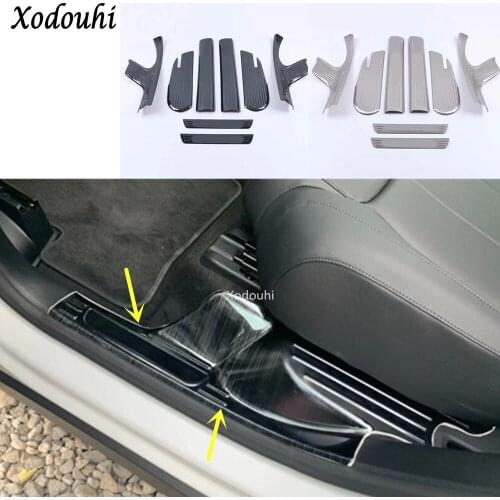 For Mercedes Benz B Glb Class W247 X247 2019 2020 2021 Car Stainless Steel Pedal Sill Scuff Plate Inner Built Threshold Parts