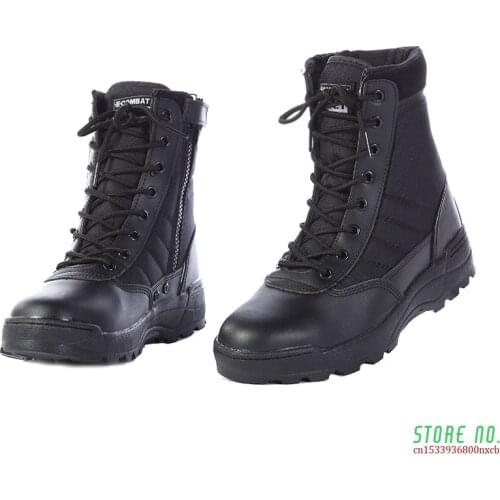 2021 New Us Military Leather Boots for Men Combat Bot Infantry Tactical Boots Askeri Bot Army Bots Army Shoes Erkek Ayakkabi