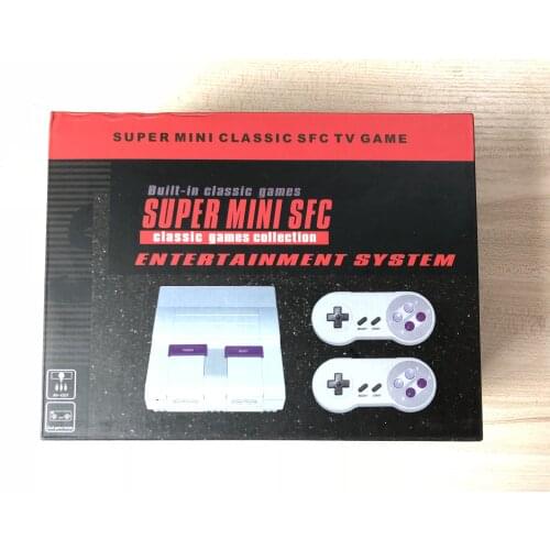 Dropshipping Retro Super Classic Game Mini TV 16 Bit Family TV Video Game Console For /SNES/ Double Handheld Gaming Player Gift