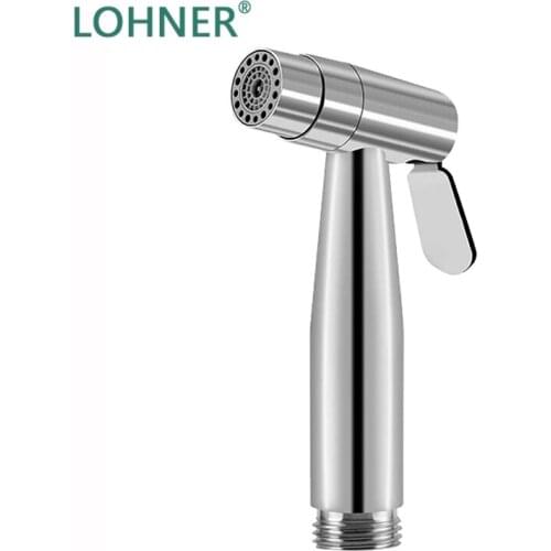 Lohner 2020 Dual Set Bidets Sprayer High Pressure Washer Ducha Portatil Muslim Shower Anal Enema Dusche Pulverizador JET DOUCH