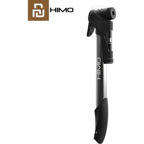 Youpin Mini Bicycle Pump 6Bar with Car bracket ball toy Antioxidation 73PSI pressure Folding Alloy Portable Car Pump