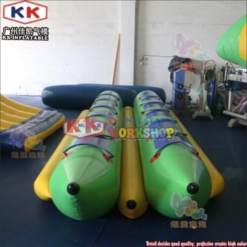 12 Persons Inflatable Water Games Flyfish Banana Boat With Factory Price
