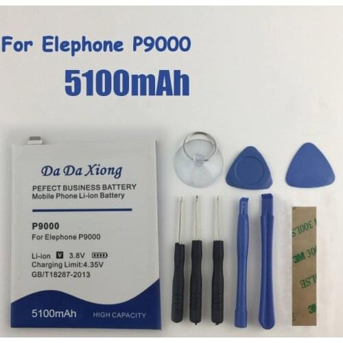 4900mAh Elephone P9000 Battery for Elephone P9000 Battery Elephone P9000 Lite