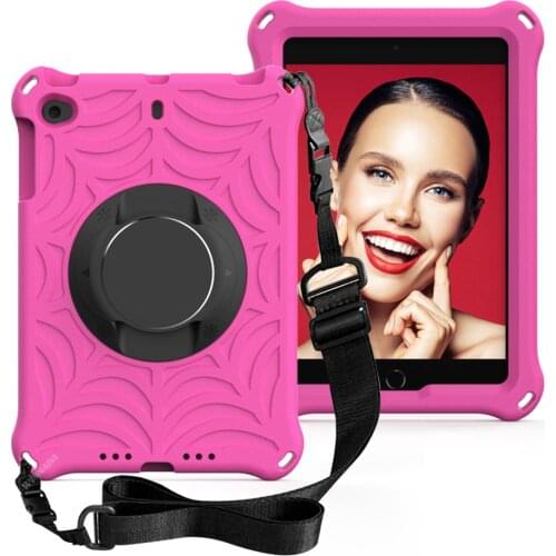 Case for iPad mini 1 2 3 hand-held Shock Proof full body cover Handle stand sleeve for ipad mini case capa funda