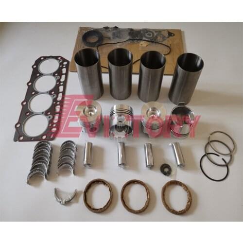 For YANMAR 4TN84 4TN84L rebuild kit + crankshaft Komatsu PC40-7 PC45 spare parts