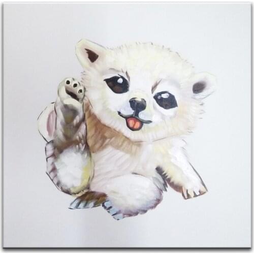 DONGMEI OILPAINTING hand painted oil painting Cartoon Oil Painting on Canvas Decoration painting pictures DM17051103