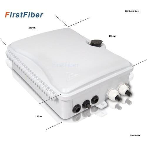 FTTH 16 cores fiber Termination Box 16 port 16 channel Splitter Box indoor outdoor fiber Splitter Box ABS FF-FTB-16- B