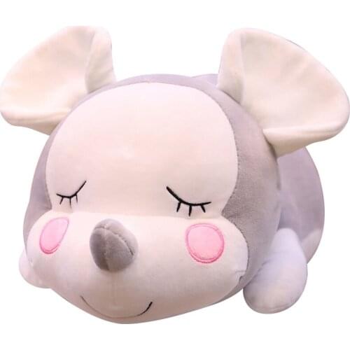 75cm Cute Mouse Plush Toy Stuffed Soft Animal Hamster Doll Pillow Lovely Kids Baby Toy Kawaii Mouse Birthday Gift for Children