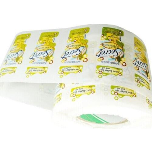 Customized Promotion clear plastic adhesive product stickers, print vinyl shampoo bottle label