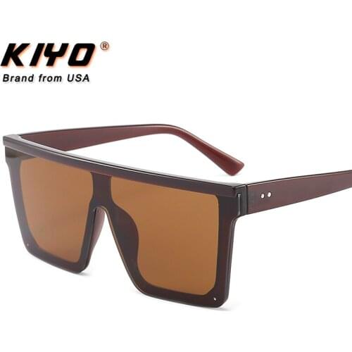 KIYO Brand 2021 New Women Men Square Sunglasses PC Fashion Sun Glasses High Quality UV400 Driving Eyewear 1913