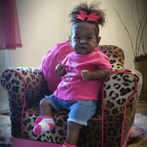 Hoomai 58cm Baby Dolls Silicone Soft Body Fashion Boneca Reborn For Kids Christmas Gift Best Playmates