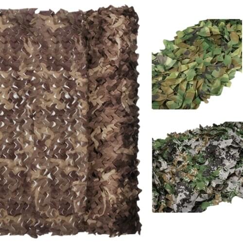 1.5x5M 1.5x2M White Mesh Military Camouflage Nets Reinforced for Garden Awning Outdoor Pergola Hide Sun Shelter Shade Gazebo