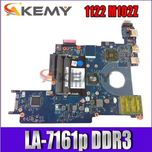 Akemy 0VH15N VH15N For Dell Inspiron 1122 M102Z laptop motherboard LA-7161p DDR3 tested