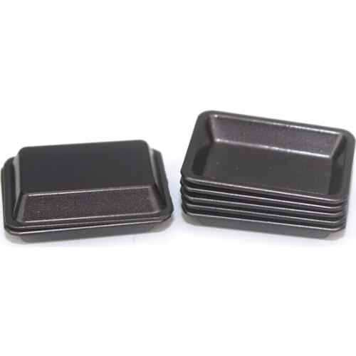 Mini Metal Plate Dollhouse Miniature Baking Tray for Doll House Decoration 1:12 Dollhouse Miniature Accessories