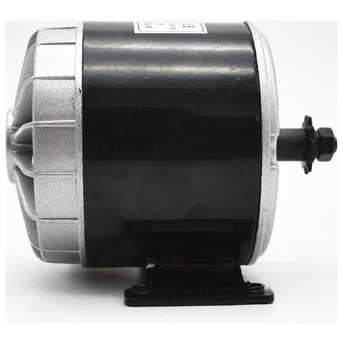 MY1016 350W24V Bicycle E-bike high speed small brush permanent magnet DC motor