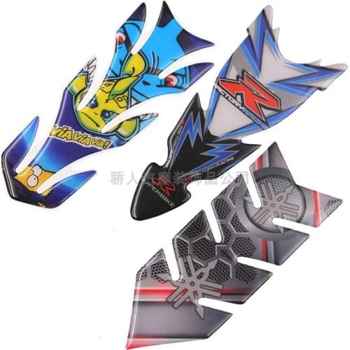 Motorcycle front fender sticker Decoration waterproof three-dimensional sticker for Yamaha Suzuki Honda Kawasaki KTM decals rt