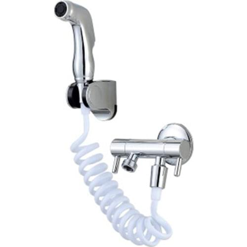 Bidet Small Shower Nozzle, Body Cleaner, Washing The Butt, Flushing The Toilet With A Switch, Holding A Small Spray Gun