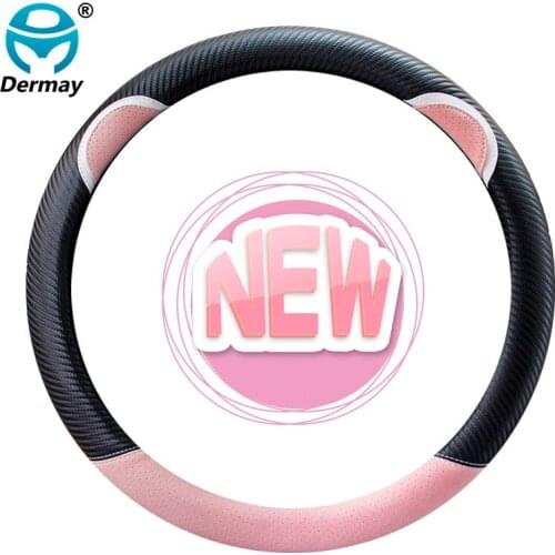 New Cute Steering Wheel Cover with Ears for Lada Kia Ford Mazda Nissan BMW VW Toyota Hyundai Zotye Gilrs Auto Accessorie