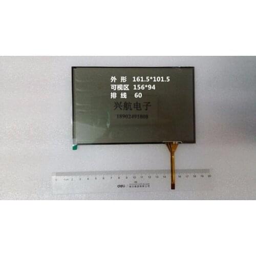 Original New Line length 60 Peripheral 162 * 102 Resistance 4 lines with polarized touch screen touch screen