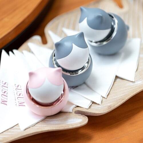 Portable Air Aromatherapy Diffuser Cartoon Cat Car Aromatherapy Creative Home Air Conditioning Outlet Decoration Car Fragrance