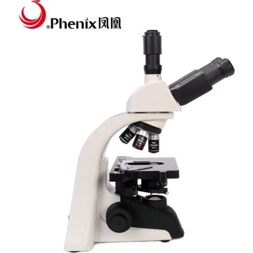 Phenix 40X-1600X Professioal Trinocular Infinity Optical System LED Microscope
