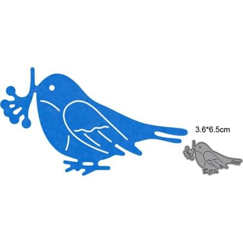Craft Die Bird Leaf Berry Metal Cutting Dies Cut Die Mold Decoration Scrapbook Paper Craft Knife Mould Blade Punch Stencils Dies